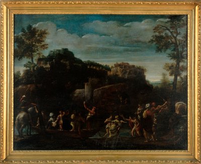 St. John Baptizes the Faithful by Sisto Badalocchio
